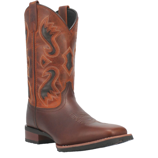 Dan Post Men's Smoke Creek Brandy & Orange Leather Boots 7728