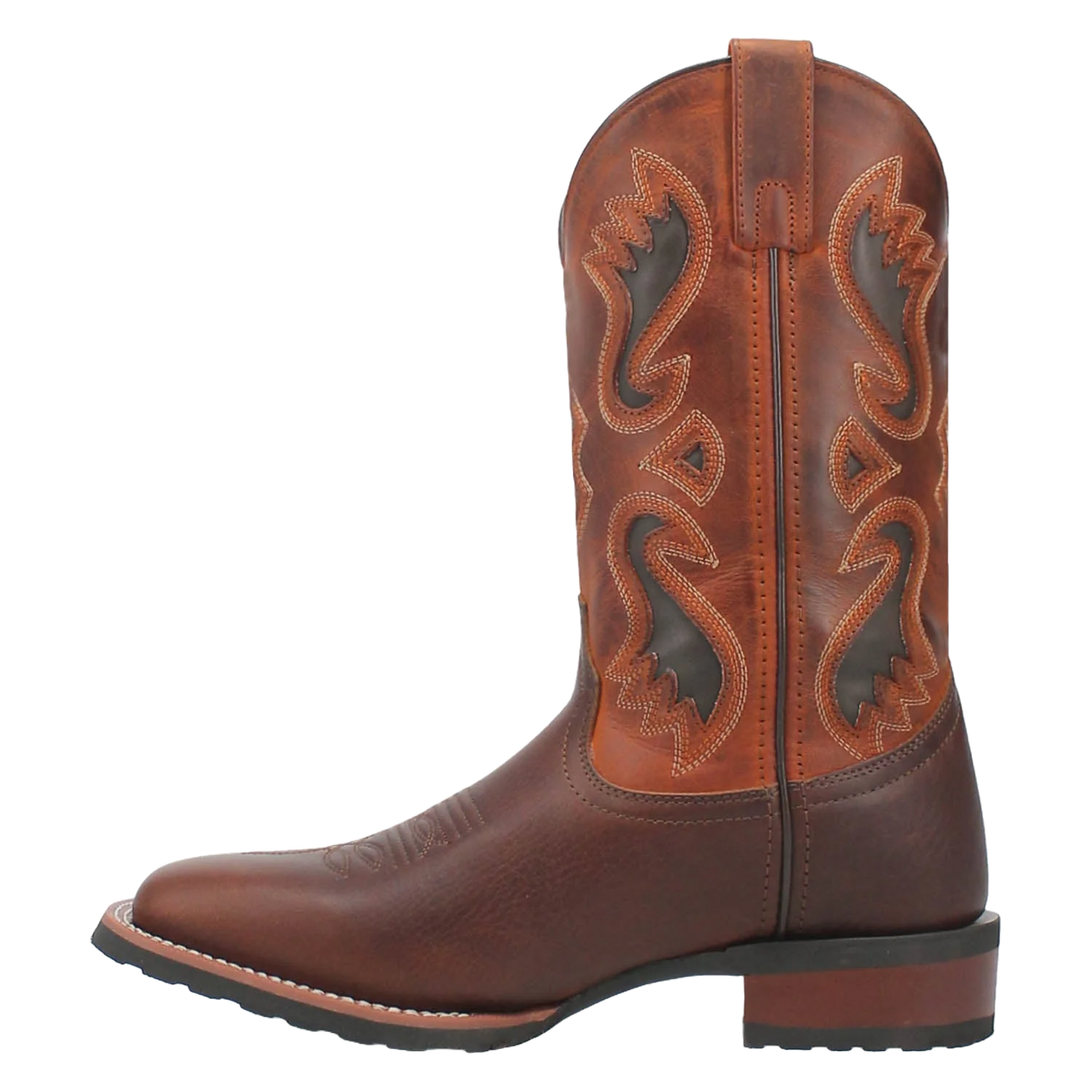 Dan Post Men's Smoke Creek Brandy & Orange Leather Boots 7728