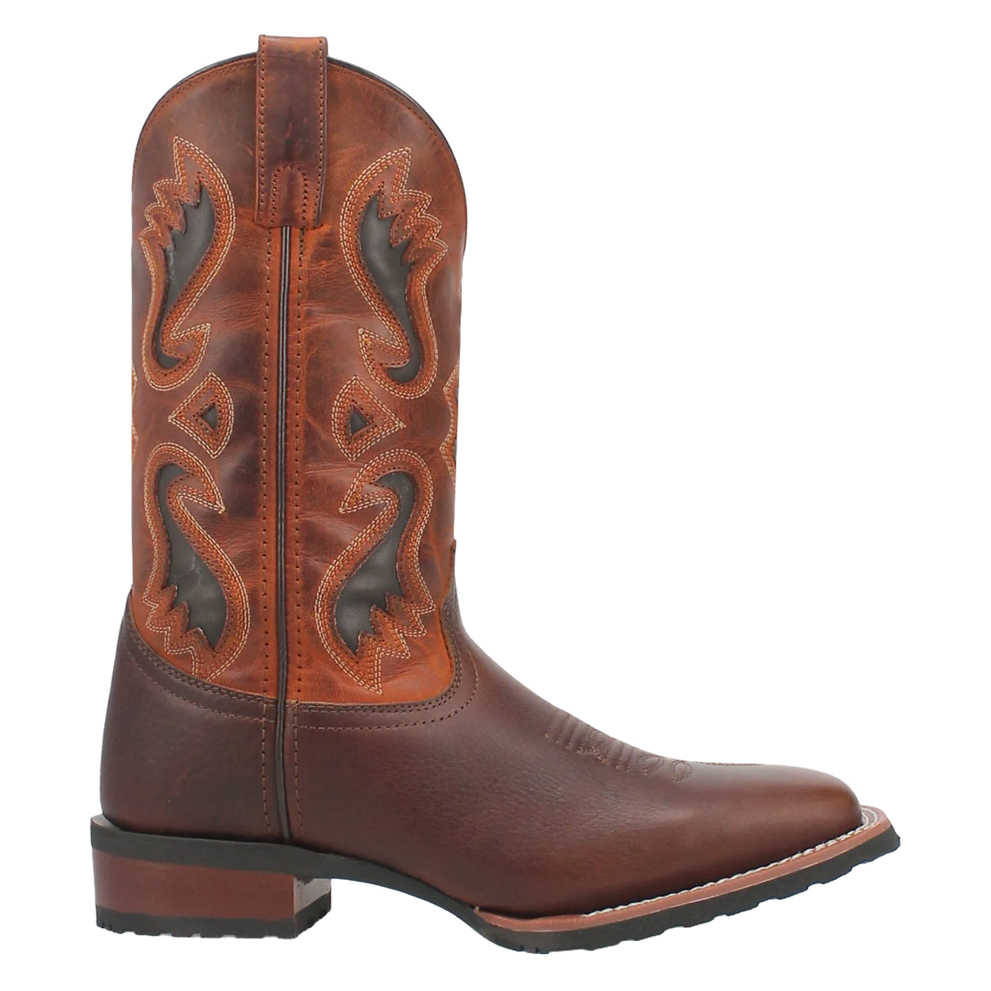 Dan Post Men's Smoke Creek Brandy & Orange Leather Boots 7728