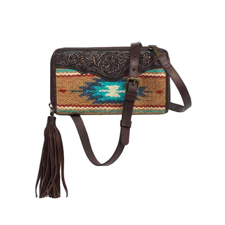 Ariat Ladies Nellie Southwestern Crossbody Wallet A770014102