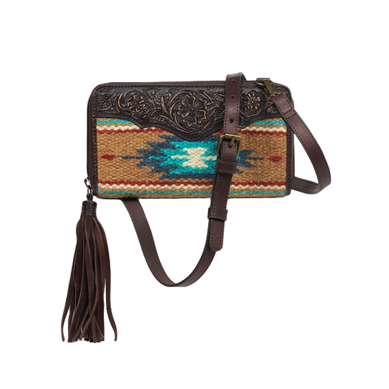 Ariat Ladies Nellie Southwestern Crossbody Wallet A770014102