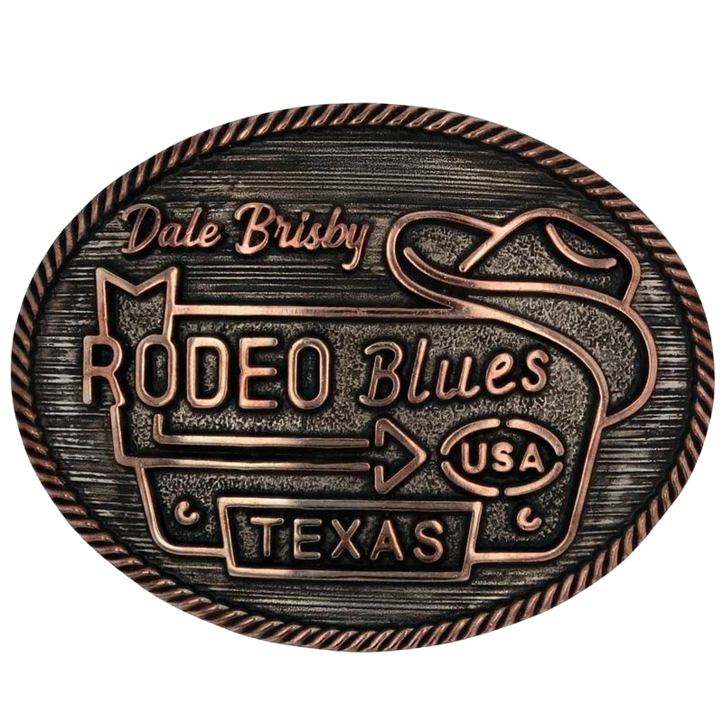 Montana Silversmith Men's Dale Brisby Rodeo Blues Bronze Buckle A963DB