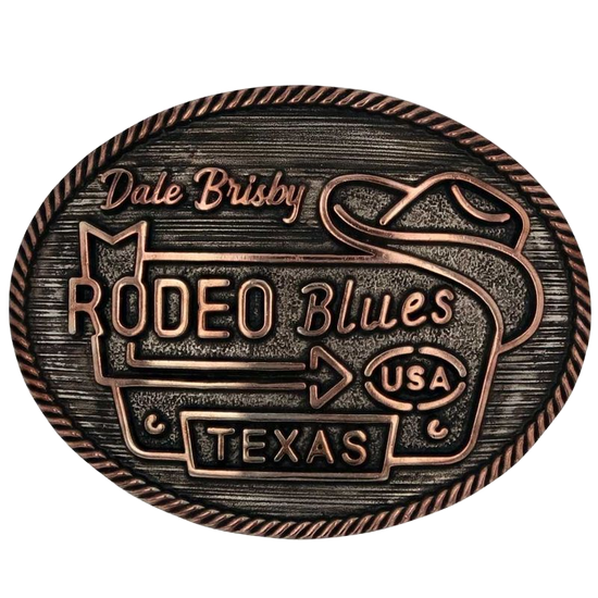 Montana Silversmith Men's Dale Brisby Rodeo Blues Bronze Buckle A963DB