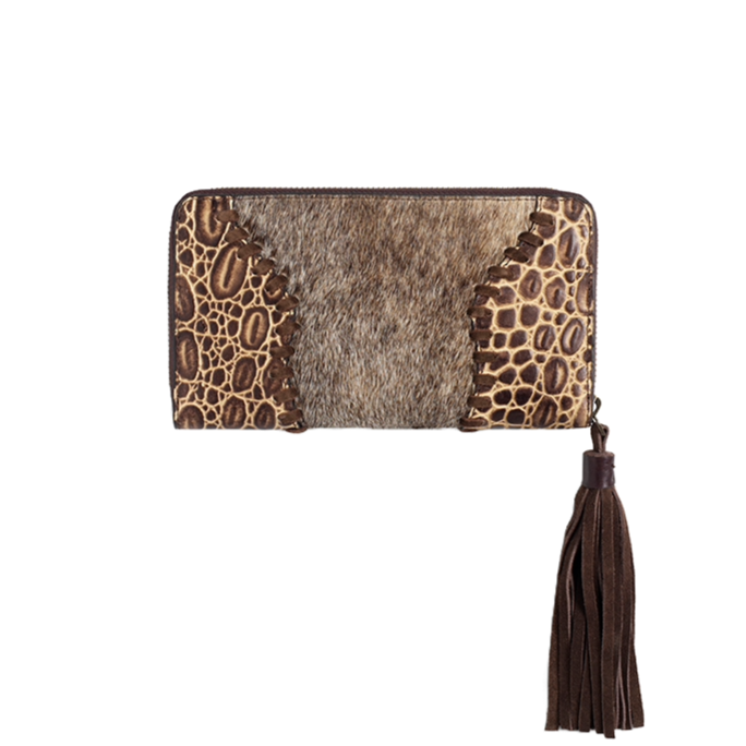 Ariat Ladies Laney Crocodile Print Wallet A770014502