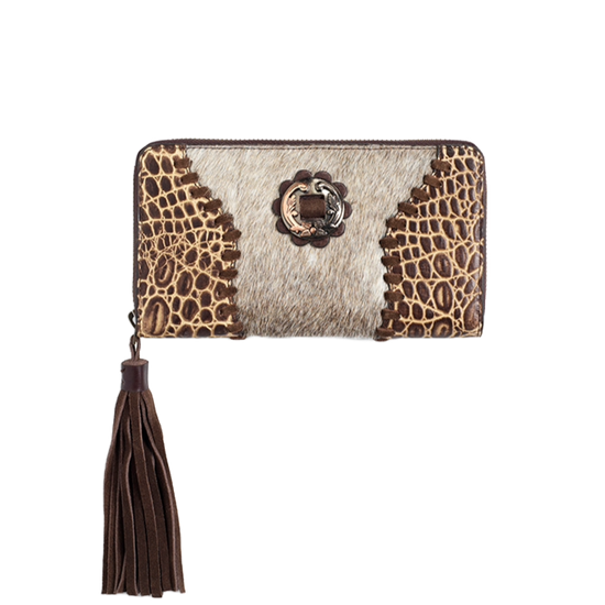 Ariat Ladies Laney Crocodile Print Wallet A770014502