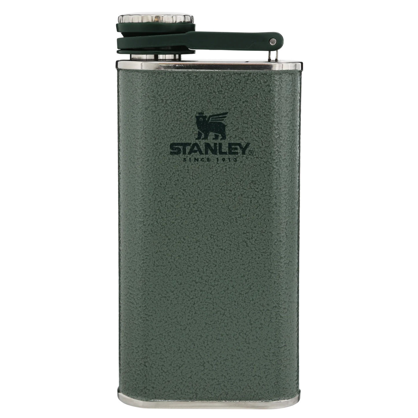 Stanley Classic Easy Fill Hammer Tone Green 8oz Flask 10-00837-310