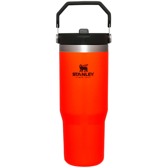 Stanley The Ice Flow™ Flip Straw Blaze Orange 30oz Tumbler 10-09993-845