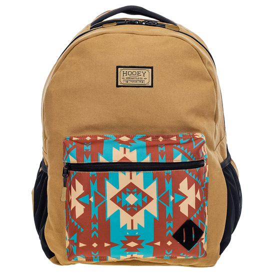 Hooey Recess Tan & Red Aztec Backpack BP061TNRD