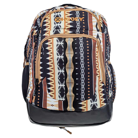 Hooey Ox Black Aztec Backpack BP064AZBK