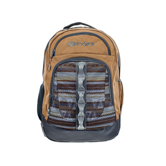 Hooey Ox Tan & Grey Aztec Backpack BP064TNGY