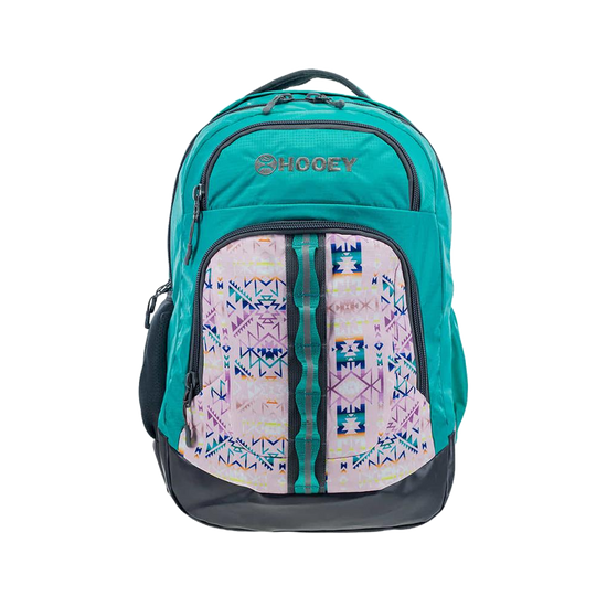 Hooey Ox Turquoise & Pink Aztec Backpack BP064TQPK