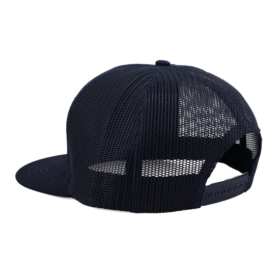 Twisted X Classic Navy & Yellow Snapback Trucker Hat CAP0013