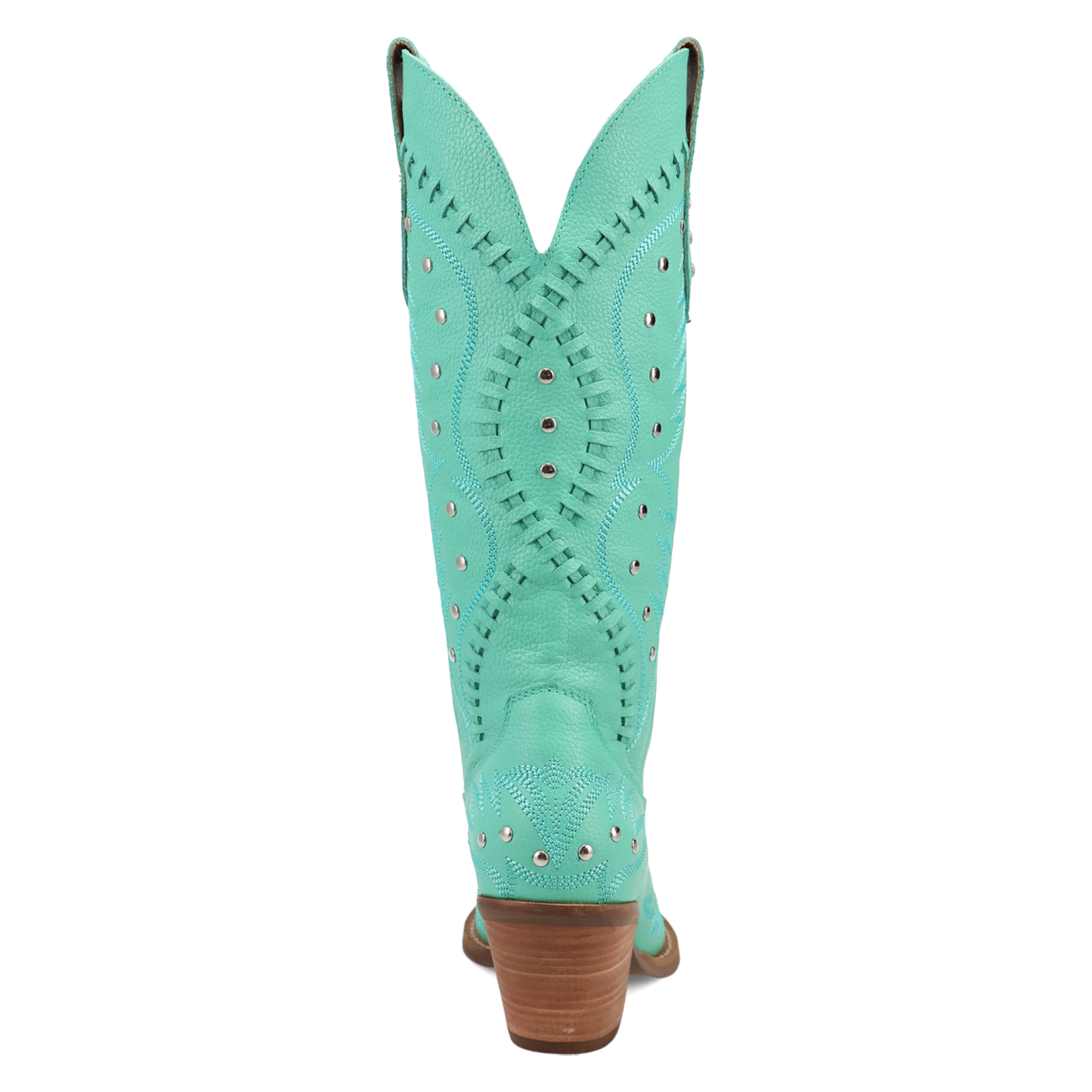 Dingo Ladies Pretty 'N Pink B-Lace Green Western Tall Boots DI2220-GN