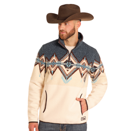 Powder River Outfitters Men's Berber Caribbean Pullover DM91C04070