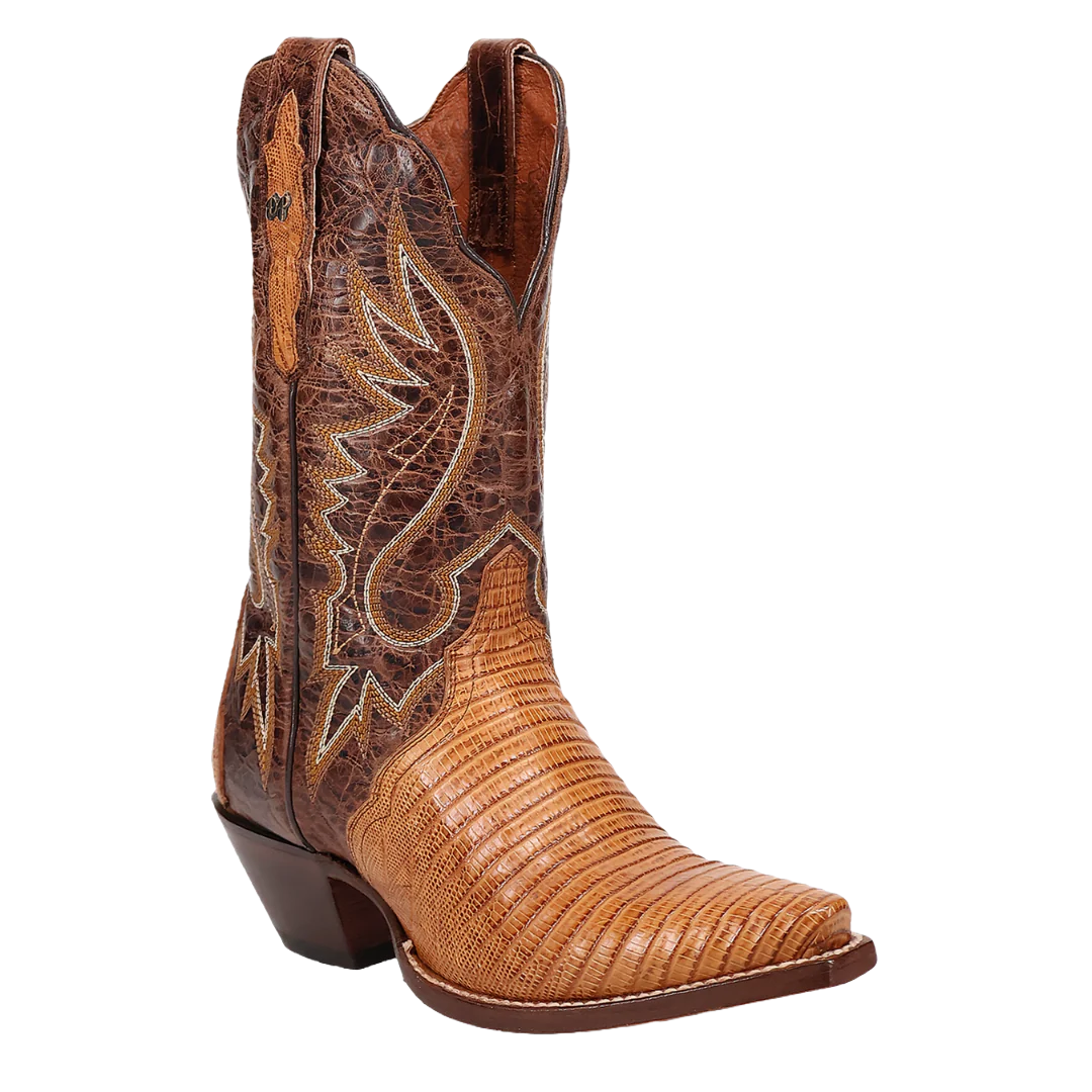 Dan Post Ladies Celine Lizard Tan & Brown Western Boot DP5103