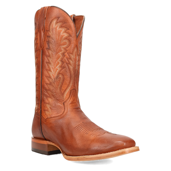 Dan Post Men's Jerry Honey Brown Leather Western Boots DP7041