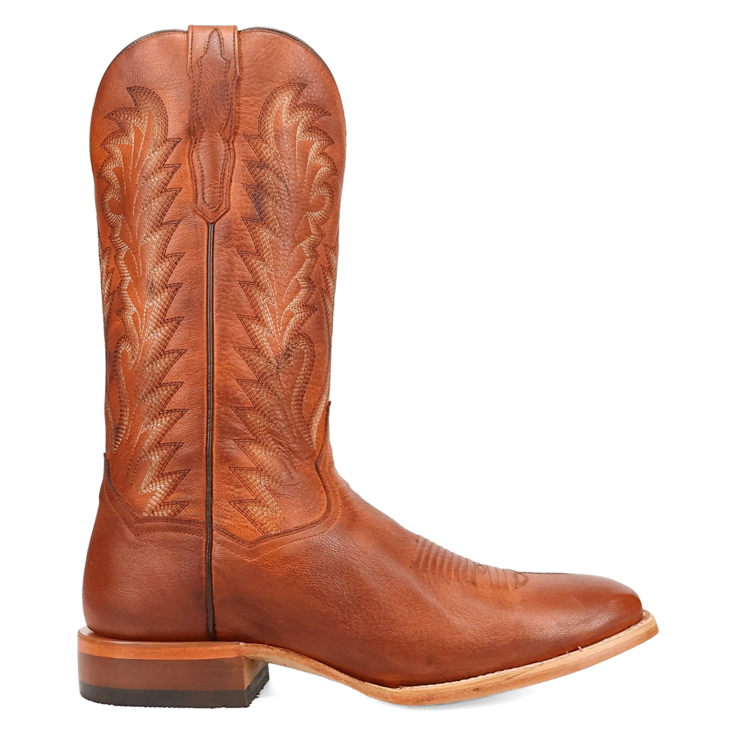 Dan Post Men's Jerry Honey Brown Leather Western Boots DP7041