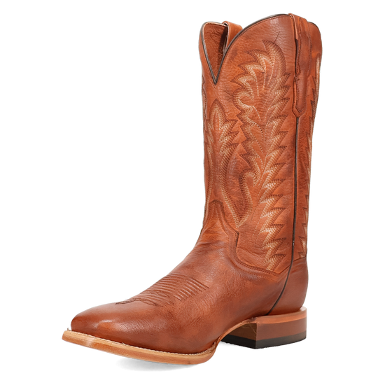 Dan Post Men's Jerry Honey Brown Leather Western Boots DP7041