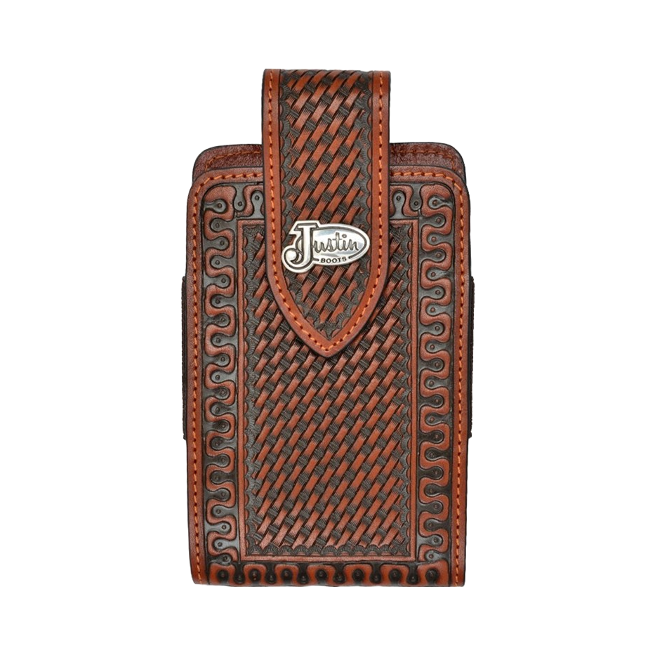 M&F 3D Western Leather Cell Phone Case DPH051