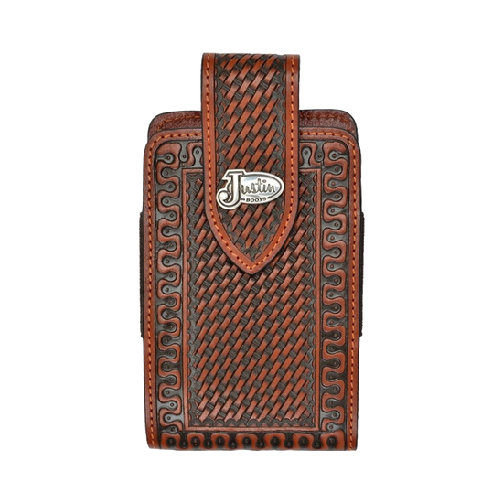 M&F 3D Western Leather Cell Phone Case DPH051