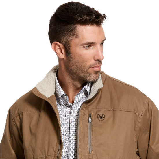 Ariat® Men's Grizzly Cub Brown Concealed Carry Canvas Jacket 10028399