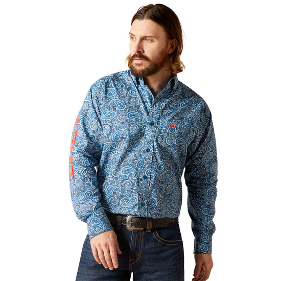 Ariat Men's Team Wayde Paisley Print Classic Fit Shirt 10046329