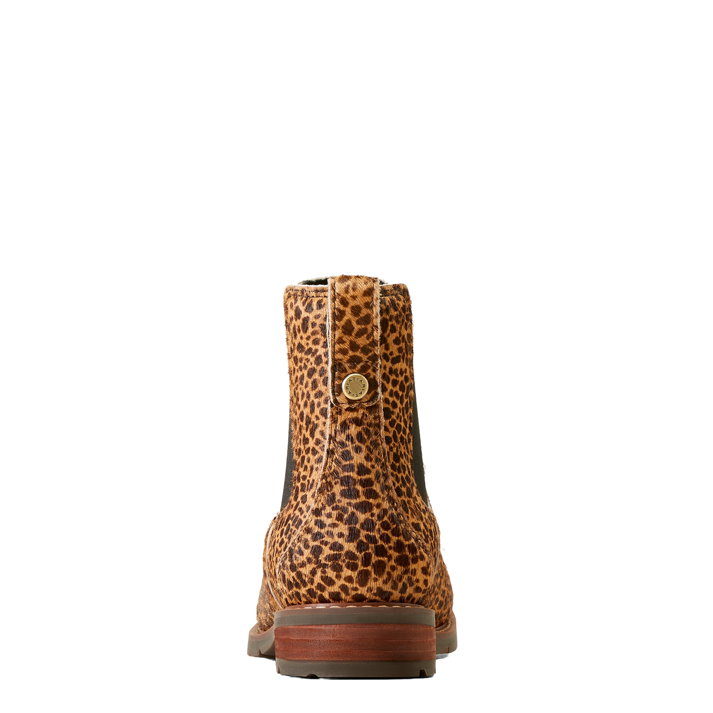 Ariat Ladies Wexford Chelsea Cheetah Hair On Boots 10046976