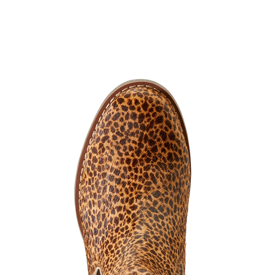 Ariat Ladies Wexford Chelsea Cheetah Hair On Boots 10046976