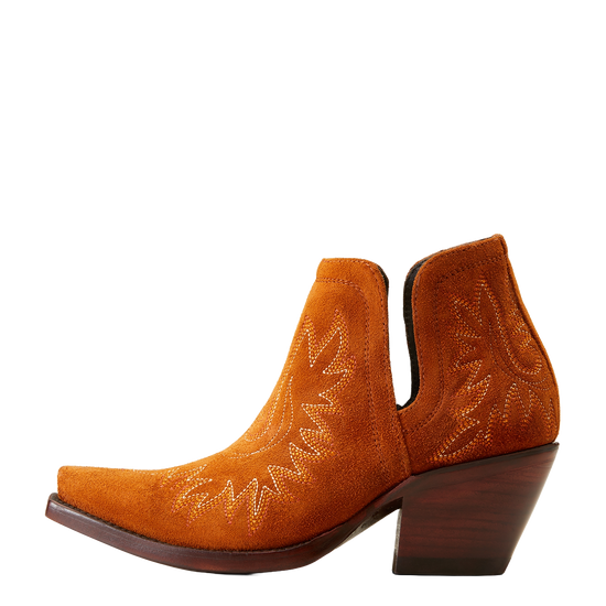 Ariat Ladies Dixon Western Penny Suede Booties 10046868