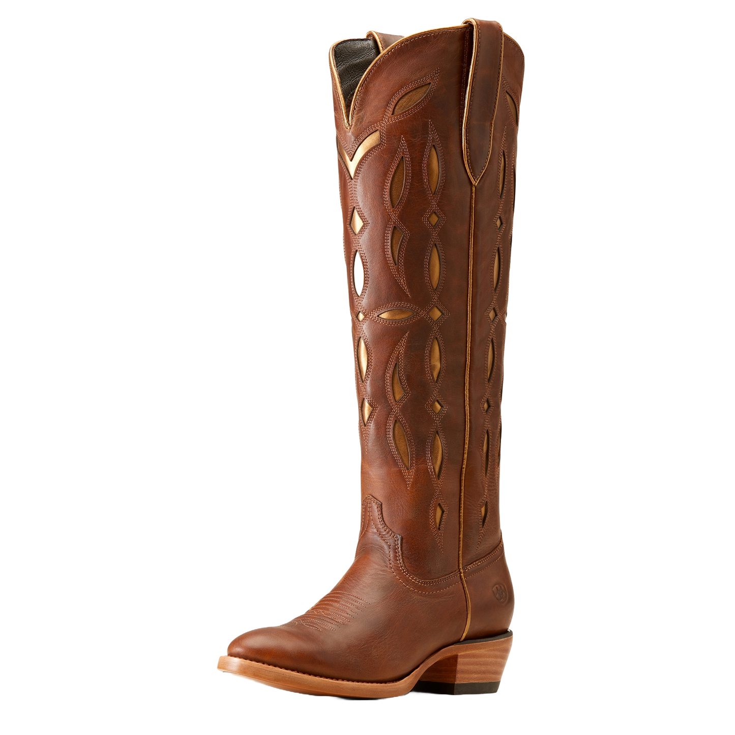 Ariat Ladies Saylor StretchFit Chic Brown Western Boot 10046966