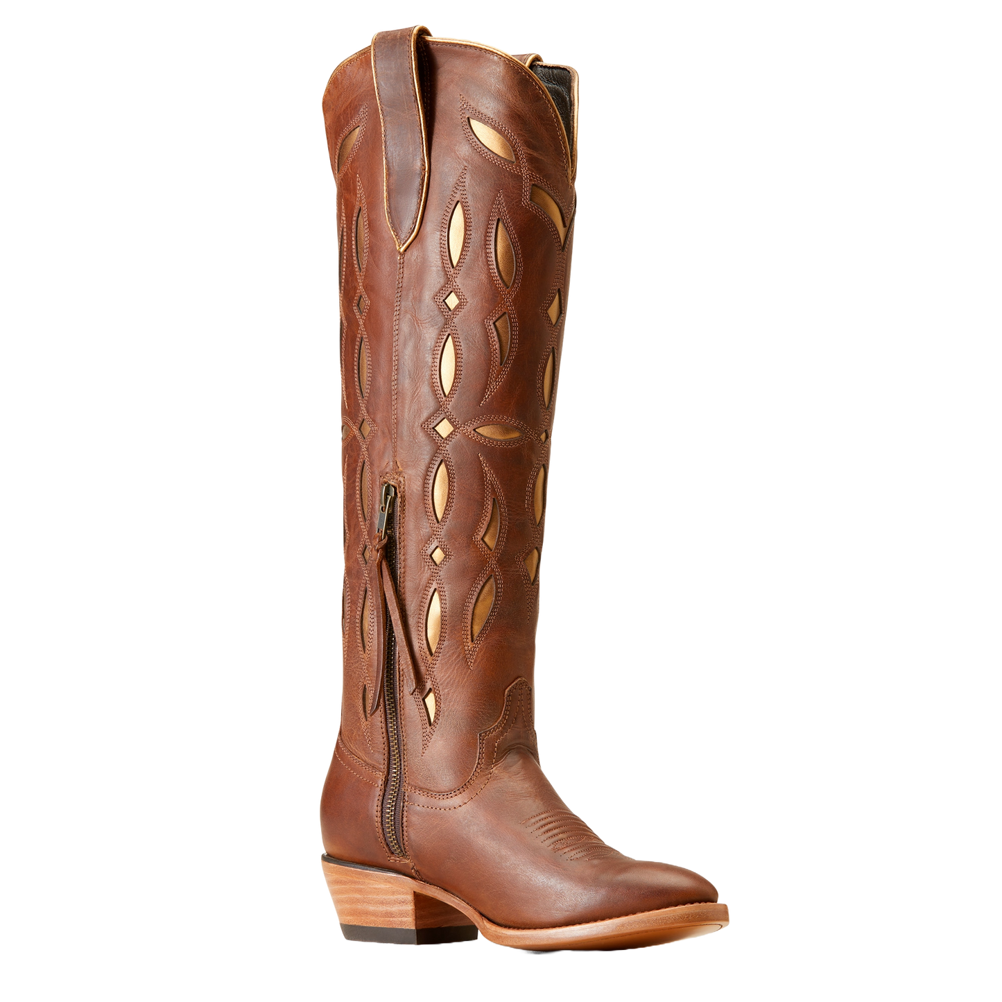 Ariat Ladies Saylor StretchFit Chic Brown Western Boot 10046966