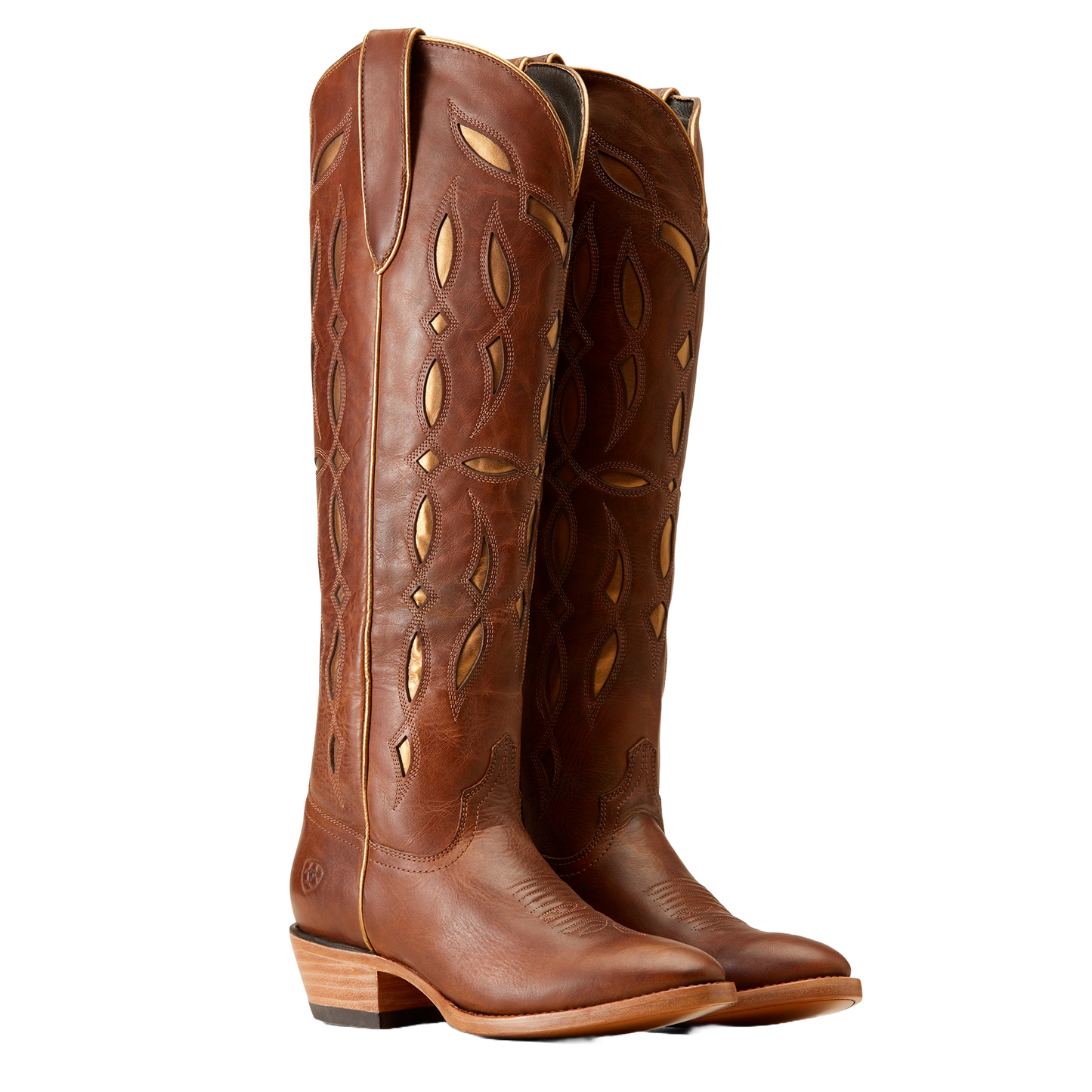 Ariat Ladies Saylor StretchFit Chic Brown Western Boot 10046966