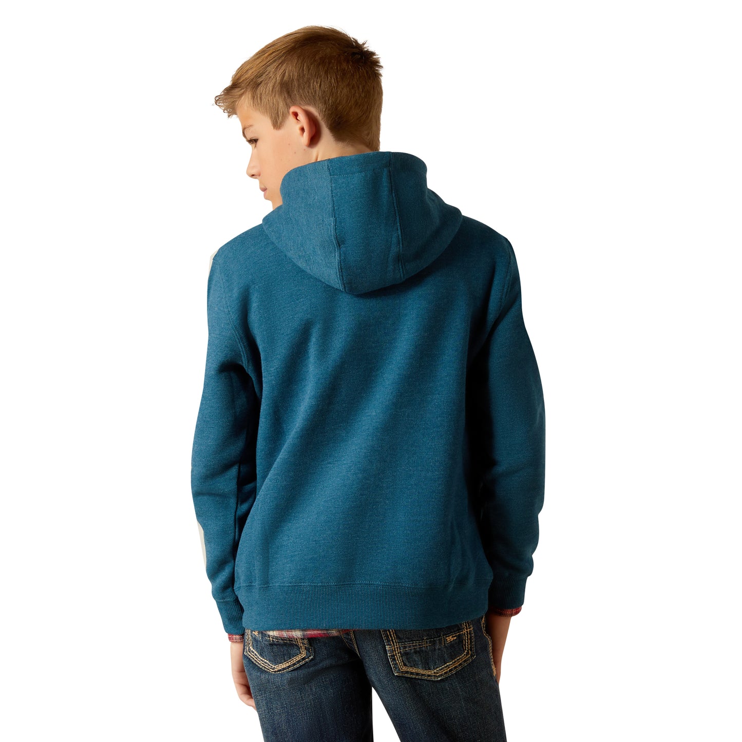 Ariat Youth Boy's Bison Plains Hydra Heather Hoodie 10052394