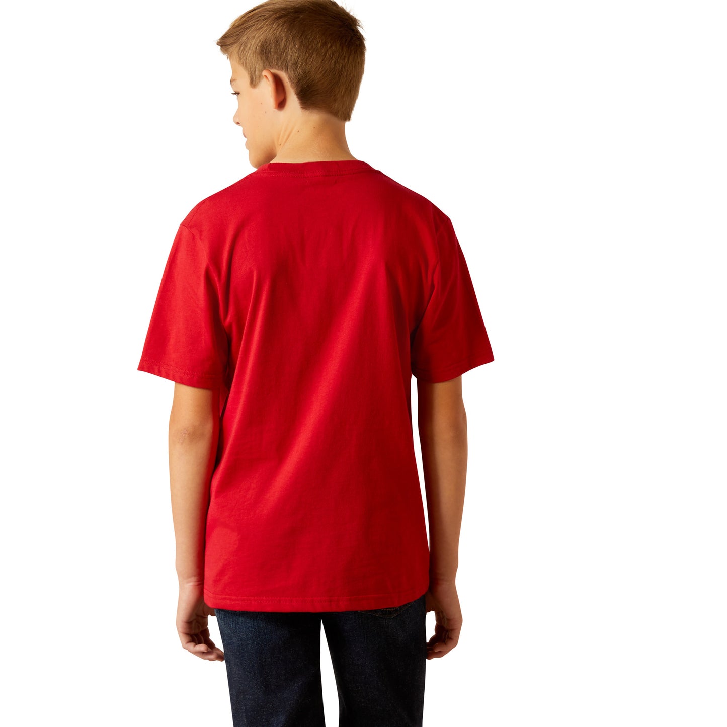 Ariat Youth Girl's "Hold Your Horses" Red T-Shirt 10052578