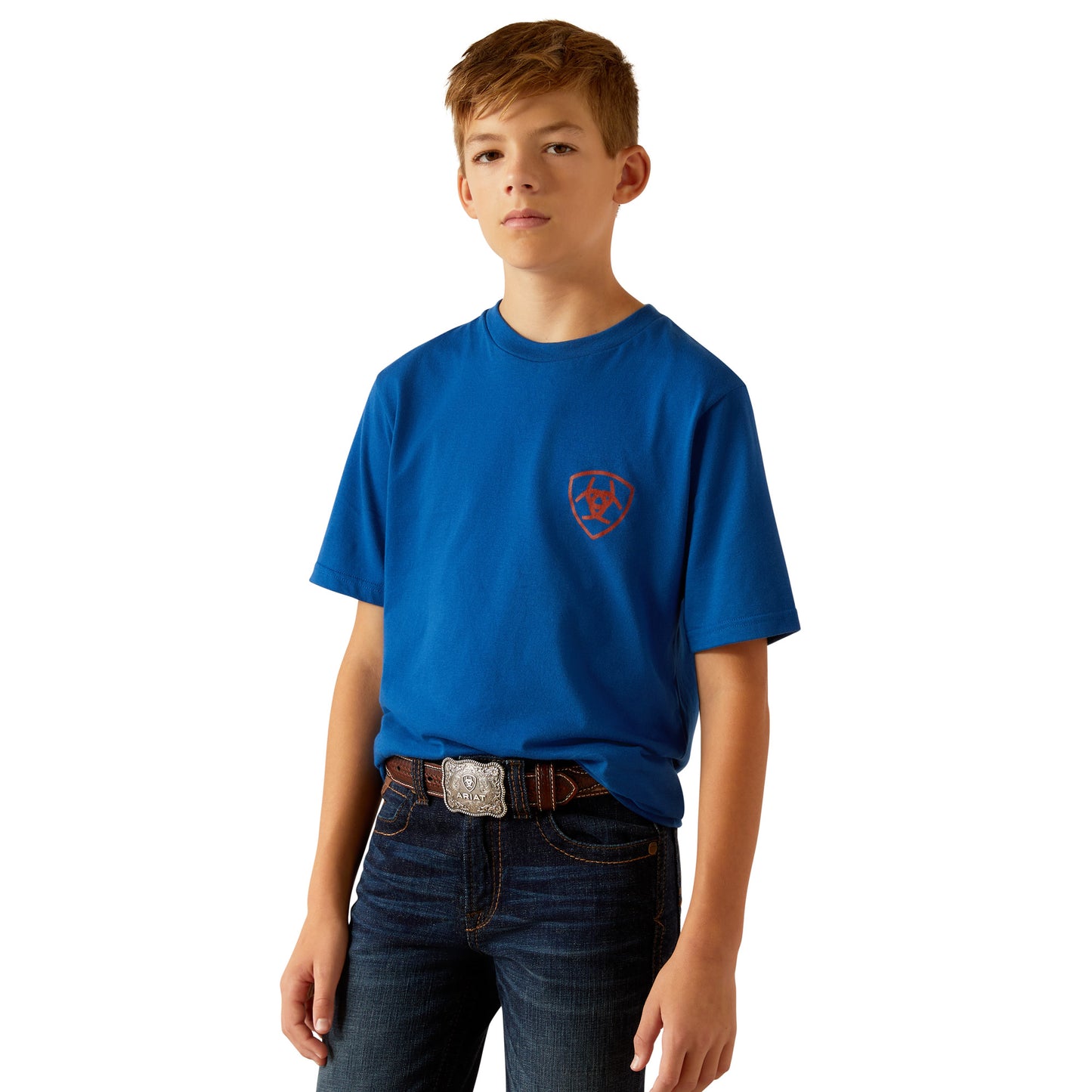 Ariat Youth Boy's Horizon Oasis Royal Blue T-Shirt 10052581