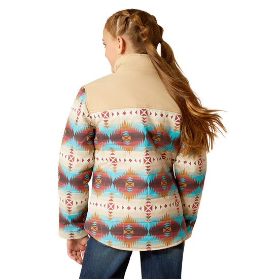 Ariat Youth Girl's Crius Serrano Southwest Print Zip Jacket 10052471