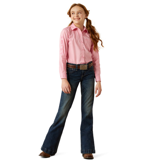 Ariat Youth Girl's Elise Pacific Trouser Denim Jeans 10053541