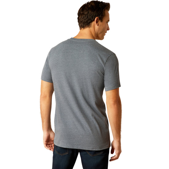 Ariat Men's B&W Logo Athletic Heather T-Shirt 10052010