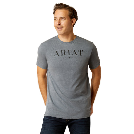 Ariat Men's B&W Logo Athletic Heather T-Shirt 10052010