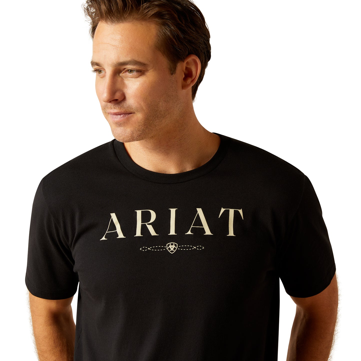 Ariat Men's Logo Graphic Black & White T-Shirt 10052011