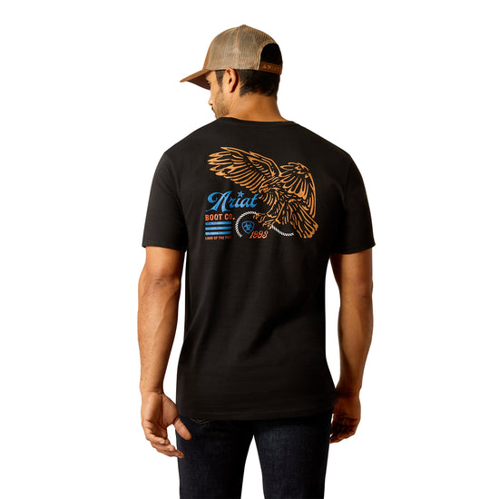 Ariat Men's Eagle Freedom Black Graphic T-Shirt 10052017