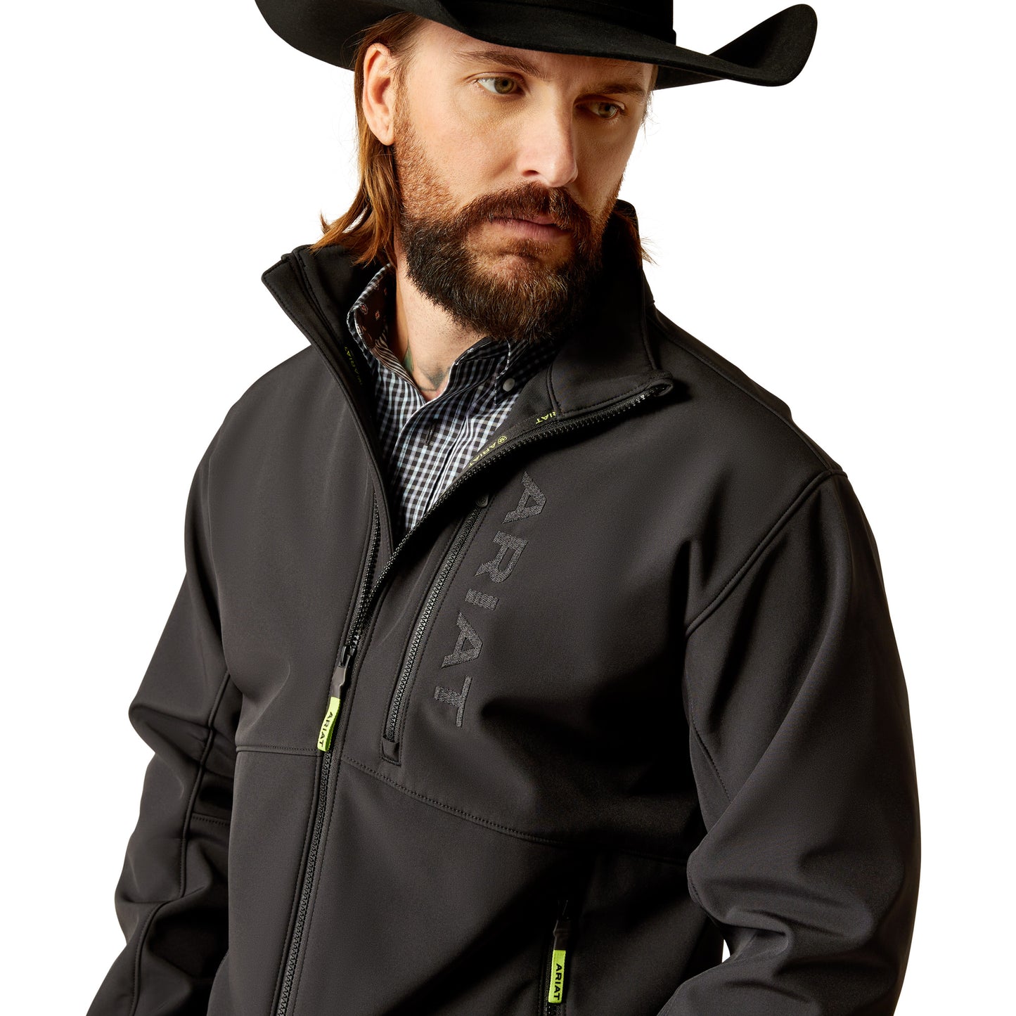 Ariat Men's Logan Black Softshell Jacket 10052051