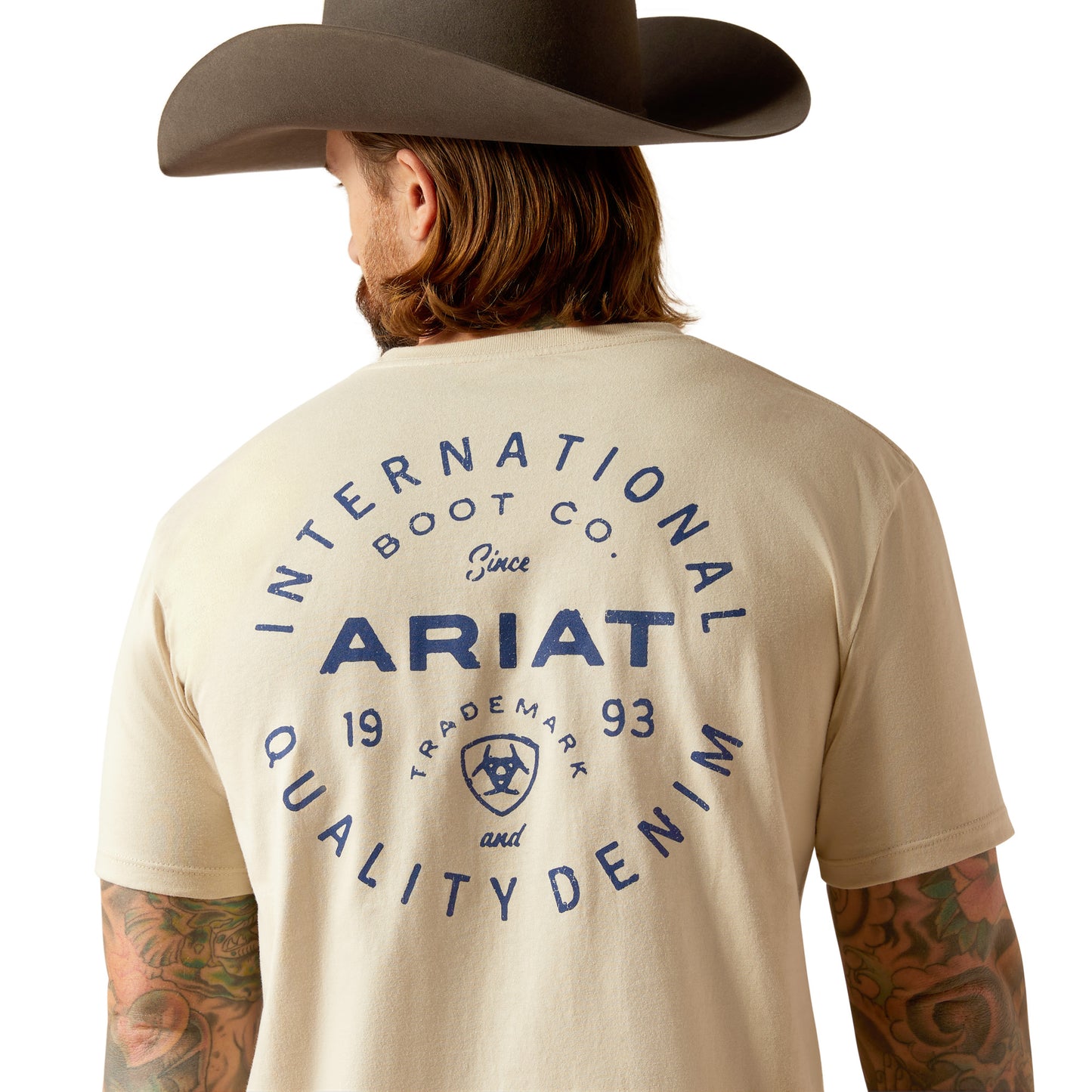 Ariat Men's Stamped Seal Natural T-Shirt 10052503