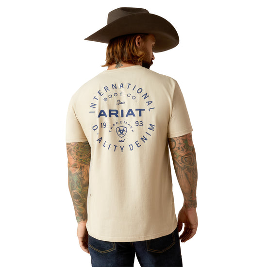 Ariat Men's Stamped Seal Natural T-Shirt 10052503