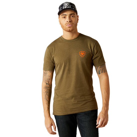 Ariat Men's Grain Flag Military Heather T-Shirt 10052569