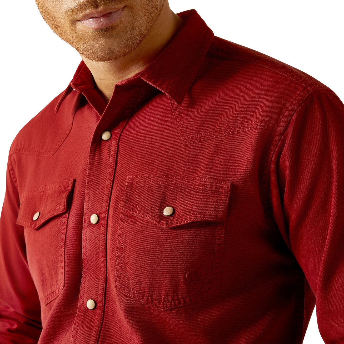 Ariat Men's Jurlington Retro Rosewood Shirt 10052690