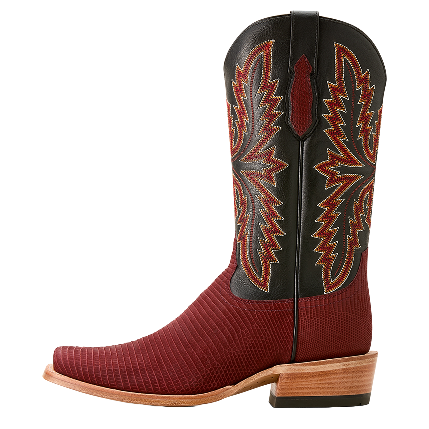 Ariat Men's Futurity Relentless Golde Rush Red Lizard Cowboy Boot 10053723