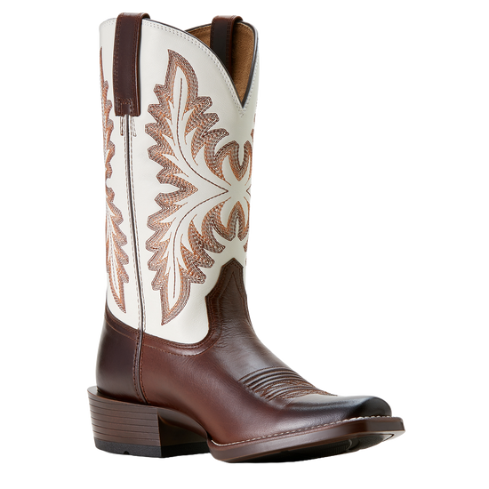 Ariat Men's Renegade Mahogany & Crema Western Cowboy Boots 10053762