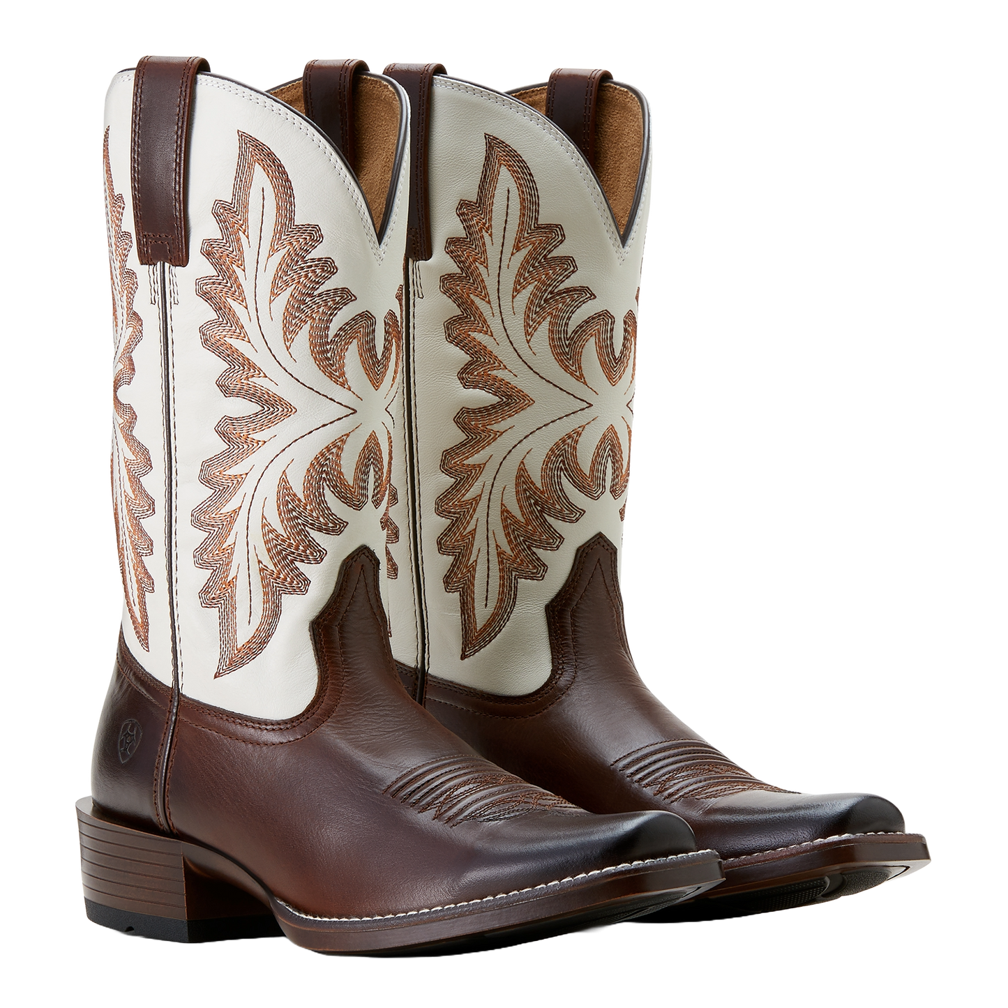 Ariat Men's Renegade Mahogany & Crema Western Cowboy Boots 10053762