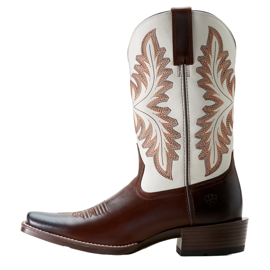 Ariat Men's Renegade Mahogany & Crema Western Cowboy Boots 10053762